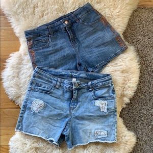 Girls set of Cat & Jack shorts